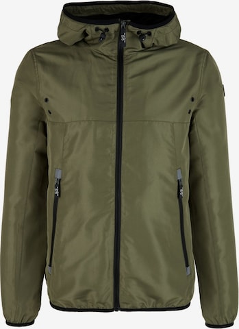 QS Between-Season Jacket in Green: front