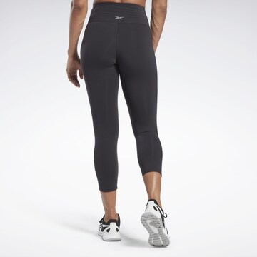 Reebok Skinny Sporthose in Schwarz