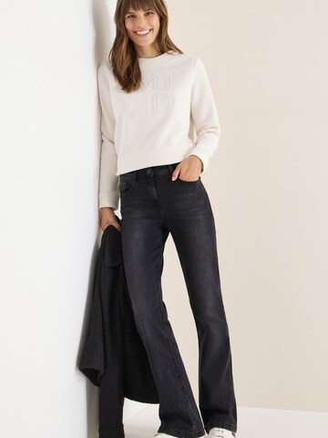 CECIL Bootcut Džíny 'Toronto' – černá