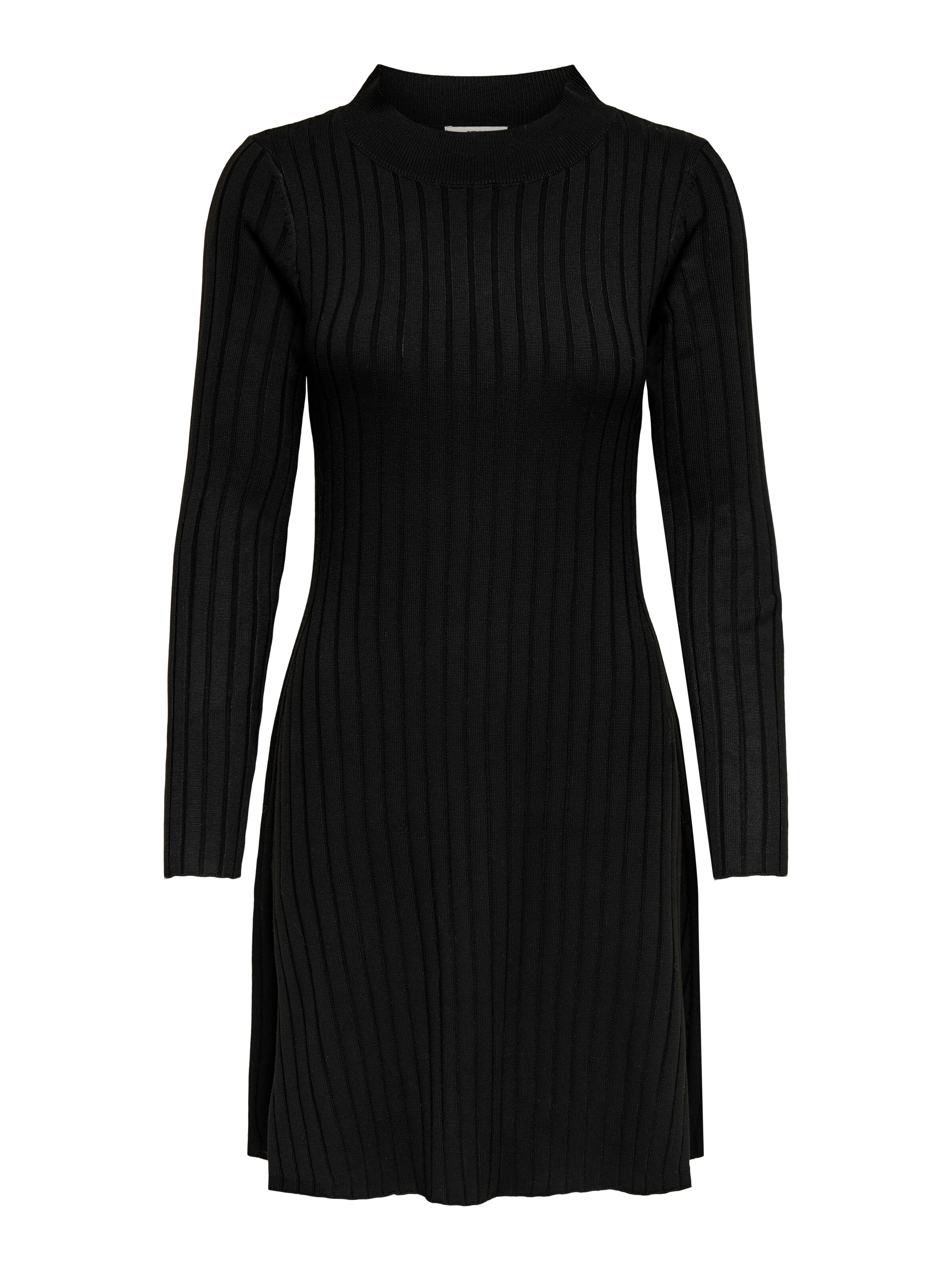 JDY Úpletové šaty 'JDYERIKA' – černá: přední strana