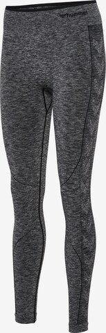 Hummel Skinny Sportbroek 'UNA' in Zwart