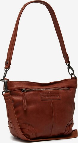 The Chesterfield Brand Handbag in Brown: front