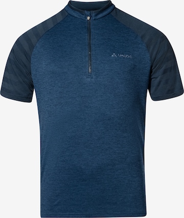 VAUDE Functioneel shirt 'Tamaro' in Blauw: voorkant