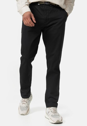 INDICODE JEANS Regular Pants 'Tory' in Black: front