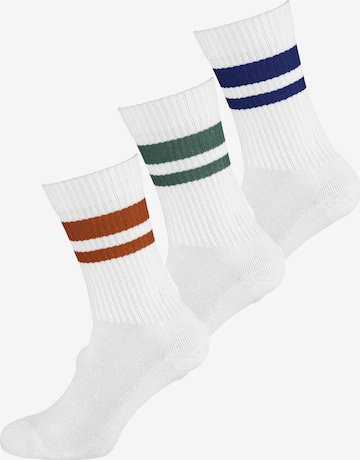 Nur Der Socks in White: front