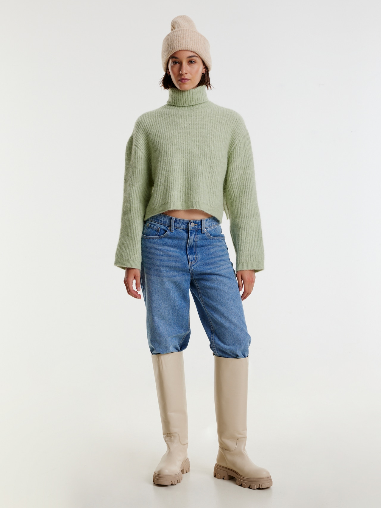 EDITED Trui 'Annabelle' Groen