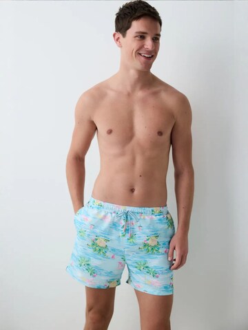 Pantaloncini da bagno 'PENTI Flamingo Herren-Badeshorts' di Penti in colori misti: frontale