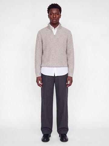 Pull-over JACK & JONES en gris : devant