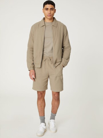 DAN FOX APPAREL Regular Shorts 'Yasin' in Braun