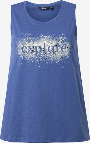 Ulla Popken Top in Blau: Vorderseite