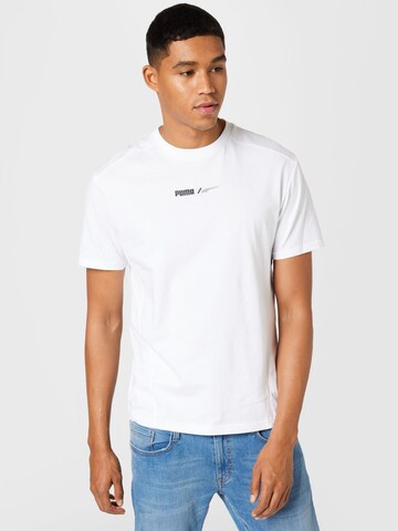 PUMA - Camiseta funcional 'RADCAL Advanced' en blanco: frente