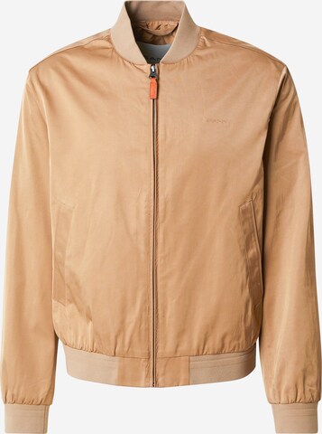 GANT Φθινοπωρινό και ανοιξιάτικο μπουφάν σε πράσινο: μπροστά