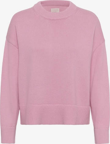 Pull-over oversize 'Serafine' Part Two en rose : devant
