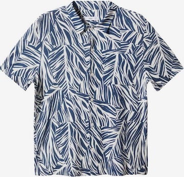 MANGO MAN Regularny krój Koszula 'Hojas' w kolorze niebieski: przód