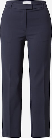 Tiger of Sweden Regular Pleated Pants 'Noora' in Blue: front