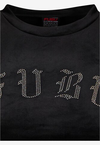 FUBU Shirt 'Old English Rhinestone' in Schwarz