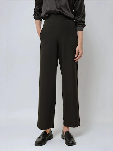 Hiccup Wide Leg Hose in Schwarz