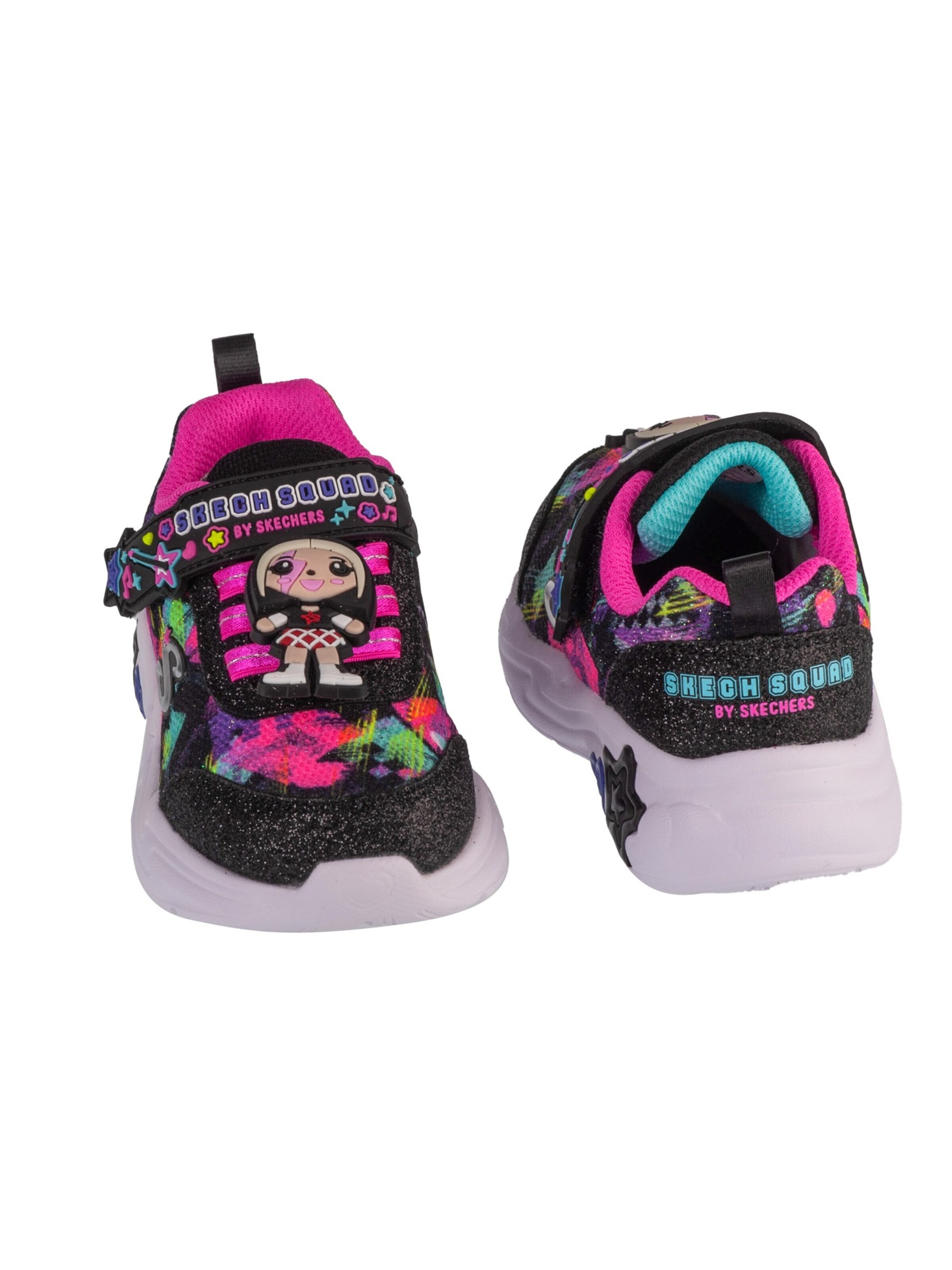 SKECHERS Sneaker 'Skech Squad'‌‌‌‌‌‌‌‌ in Schwarz