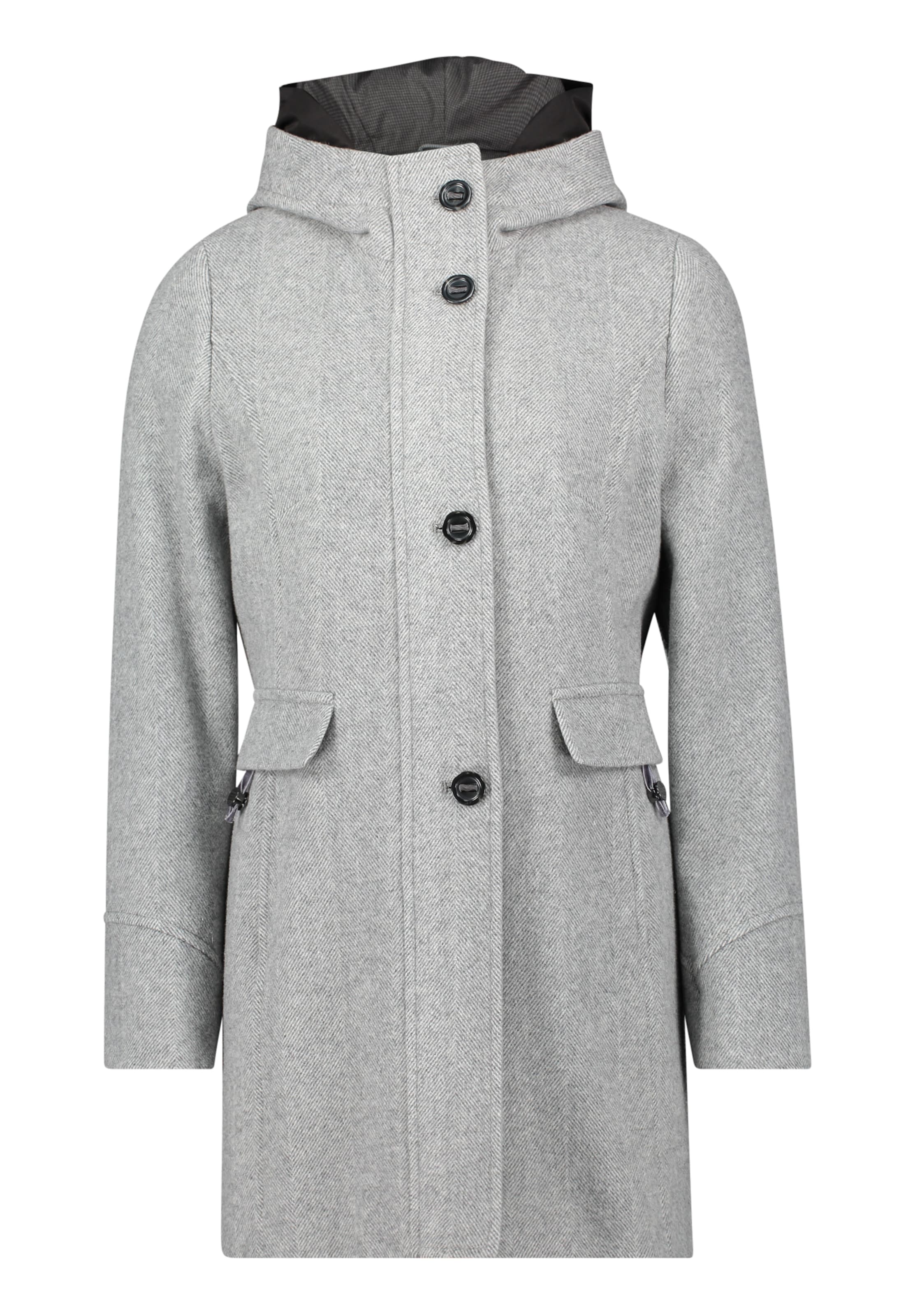 GIL BRET Přechodný kabát – šedá: přední strana