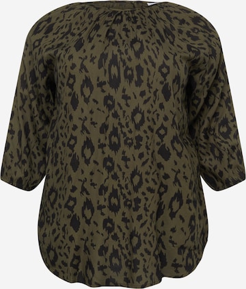 ABOUT YOU Curvy Pusero 'Talea' värissä vihreä: etupuoli