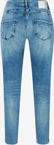 MAC Skinny Jeans in Blauw