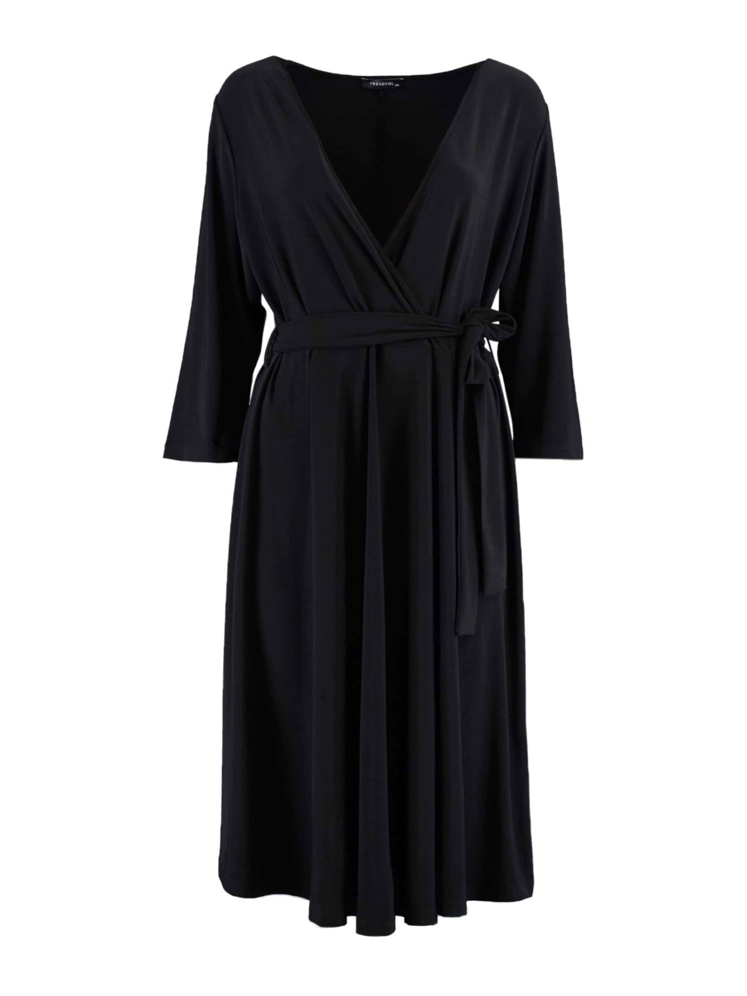 Trendyol Curve Cocktailmekko värissä musta: etupuoli