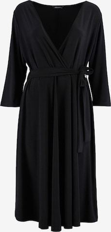 juoda Trendyol Curve Kokteilinė suknelė: priekis