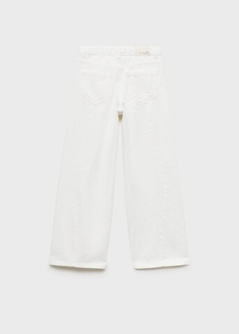MANGO KIDS Loose fit Jeans 'Dakota' in White