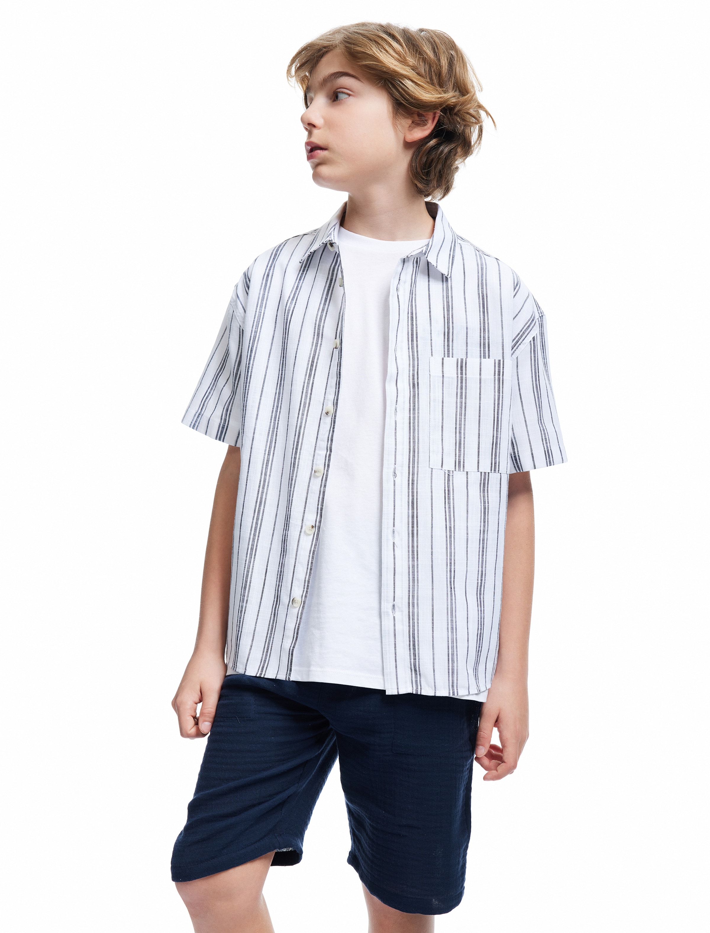 Koton Regular Trousers in Blue: front