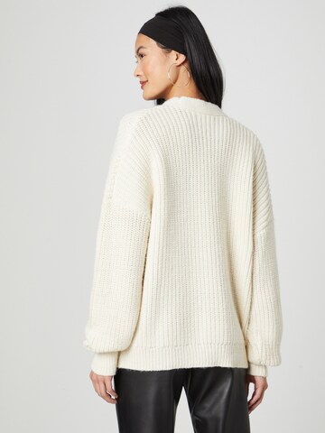 millane Knit Cardigan 'Mieke' in White