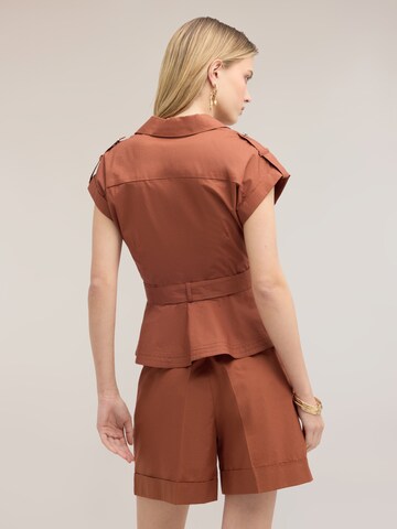 Camicia da donna di MOTIVI in marrone