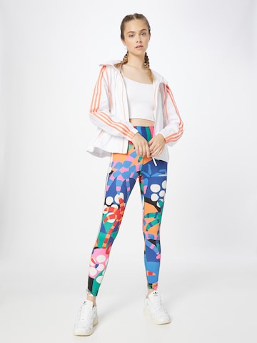 Skinny Pantalon de sport 'Farm Rio' ADIDAS SPORTSWEAR en mélange de couleurs