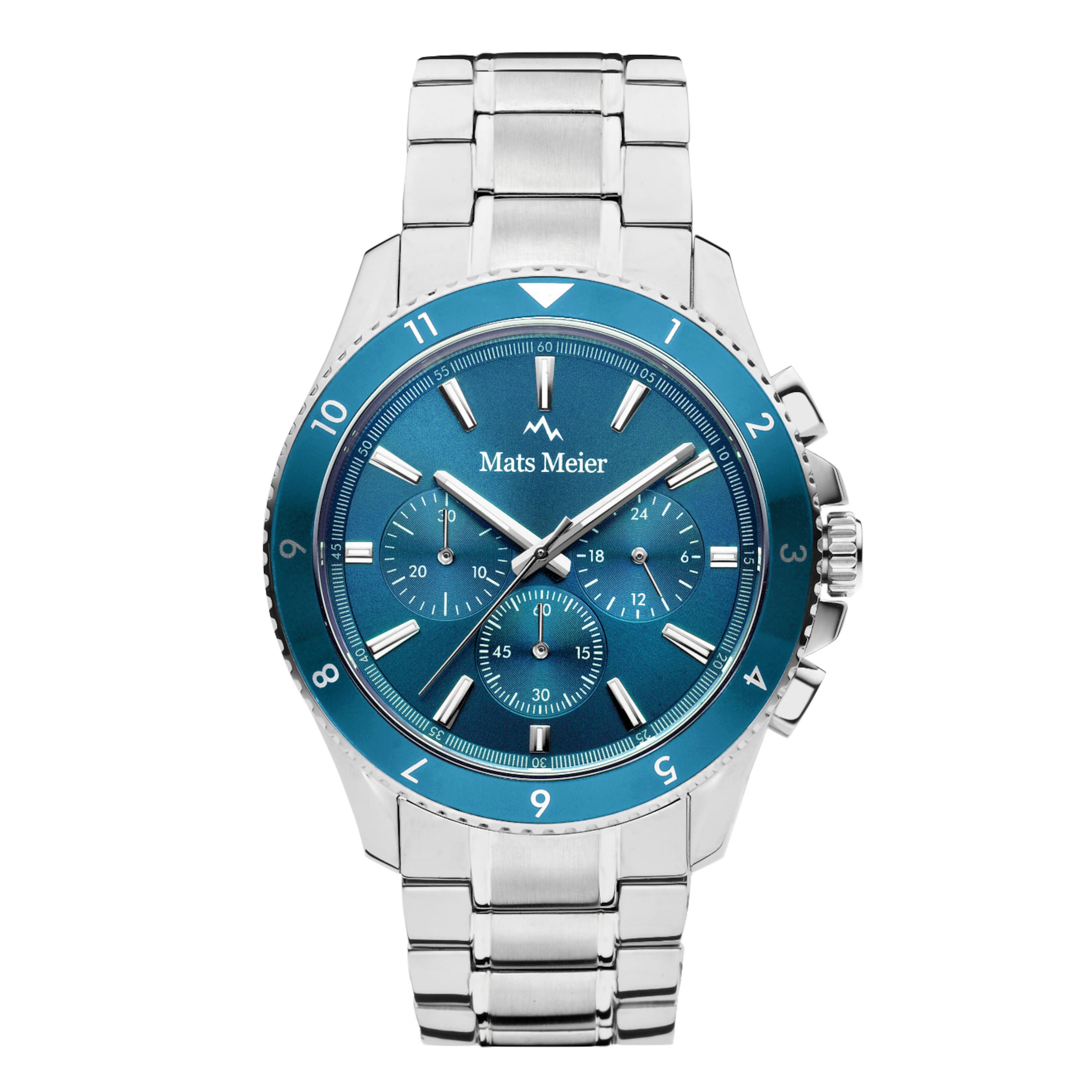Mats Meier Analog watch in Silver: front