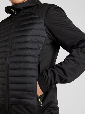 ICEPEAK - Chaqueta de montaña 'DEEPSTEP' en negro