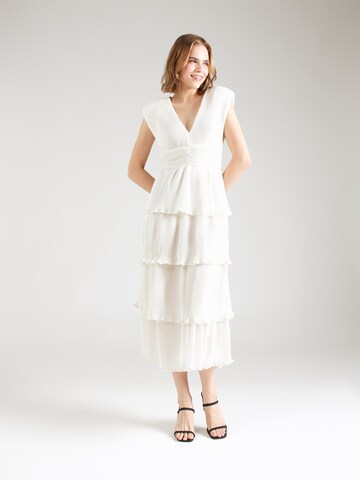 Robe 'LILLIAN' VILA en blanc : devant