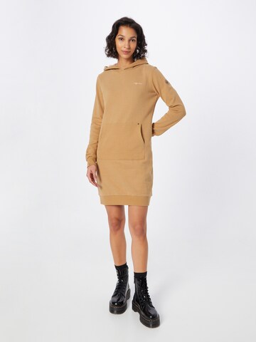 Ragwear Kleid 'RUPIE' - (GOTS) in Beige: predná strana