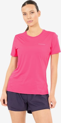 ENDURANCE Funktionsbluse 'Nan W SS Tee' i pink: forside