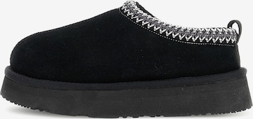 CAFè NOIR Clogs in Schwarz: Vorderseite