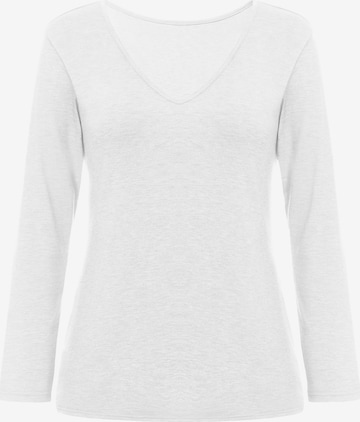 Imily Bela - Camiseta en blanco: frente