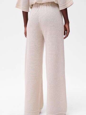 Blue Shadow Regular Hose‌ in Beige