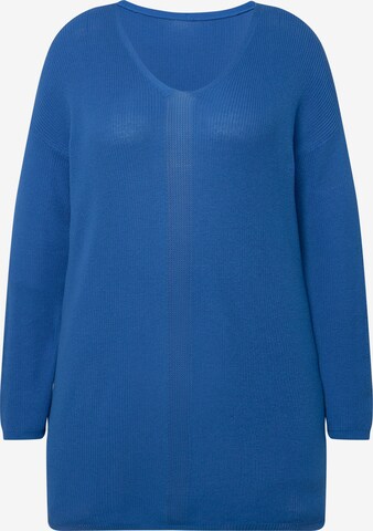 Janet & Joyce Sweater in Blue: front