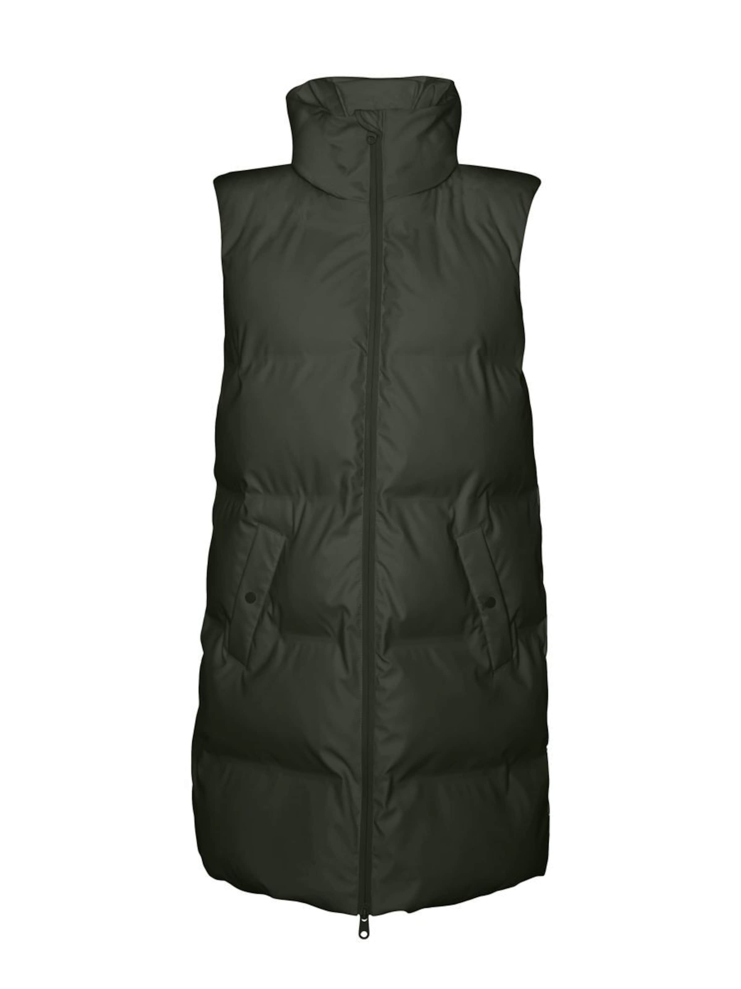 VERO MODA Bodywarmer in Groen: voorkant