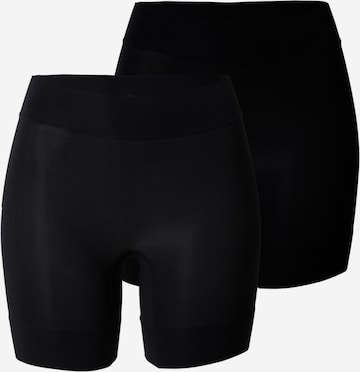 Pantalon modelant Marks & Spencer en noir : devant