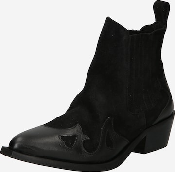 Fabienne Chapot Booties 'Kate' in Black: front