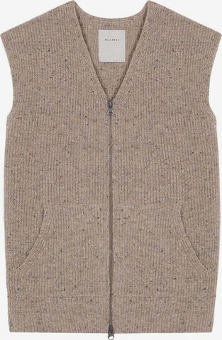 Scalpers Knit Cardigan 'Alvar' in Brown: front