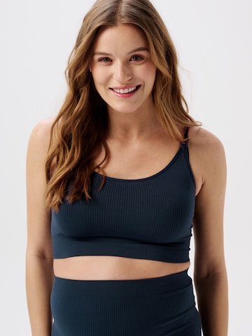 Noppies Bralette Nursing Bra 'Mira' in Blue: front