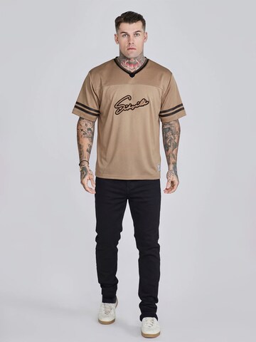 SikSilk Shirt in Beige