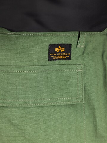 ALPHA INDUSTRIES Normální Kapsáče – zelená