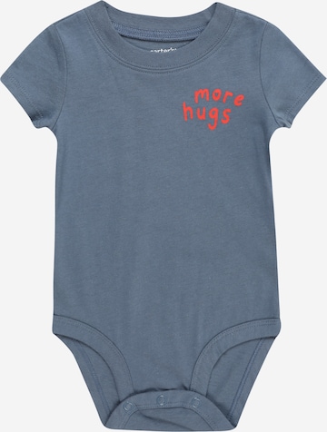 Carter's Romper/Bodysuit in Blue: front