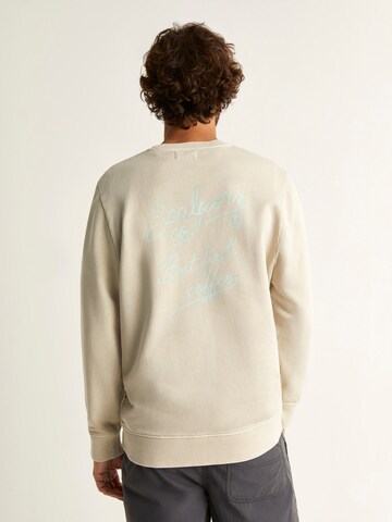 Scalpers Sweatshirt 'Coffee' in Grijs
